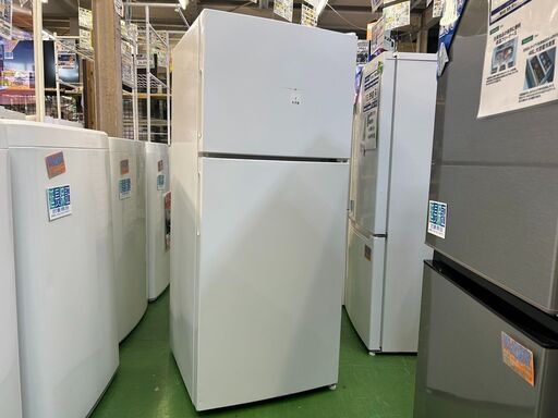 【愛品館八千代店】maxzen　2020年製　直冷式2ドア冷凍冷蔵庫　JR118ML01WH