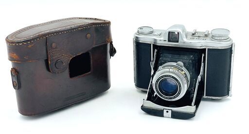 【稀少/ケース付き】FUJICA SIX フジカシックス 蛇腹型 フィルムカメラ