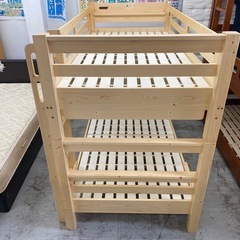 【愛品館 江戸川店 2段ベッド】境 木工 木製 2段ベッド ID:153-019220-007の画像