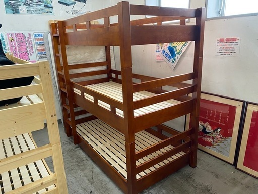 【愛品館 江戸川店 】木製 3段ベッド