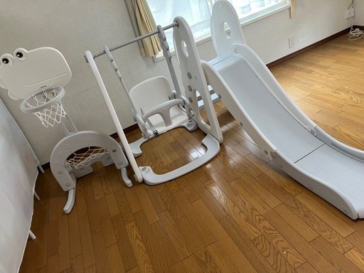 中古美品 室内 滑り台 ブランコ 遊具