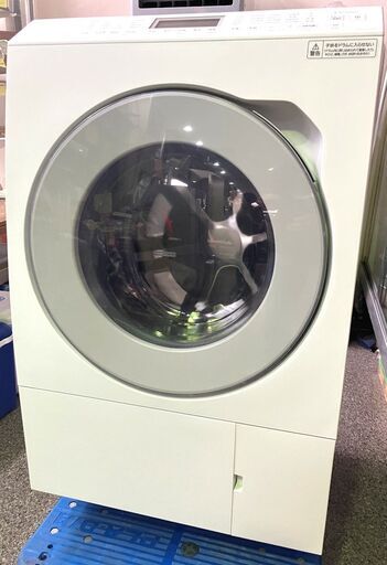 Panasonic/パナソニック ドラム式電気洗濯乾燥機 NA-LX127BL 洗濯12kg/乾燥6kg 2022年製ドラム式洗濯機 乾燥機 札幌市内自社配送有り