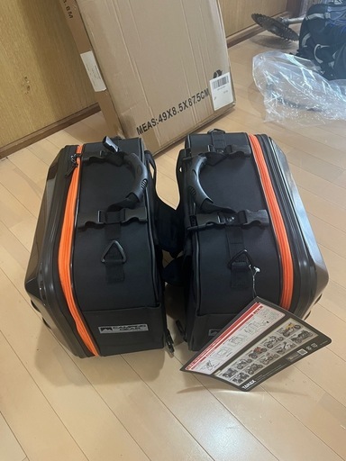 (取引中)バイク用シェルケース　未使用品