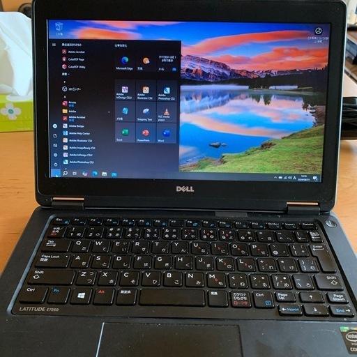 ((売約済）特価！小型12.5inch液晶/軽量薄型人気機種　Dell latitudeE7250改 その④Core i5　wifi 