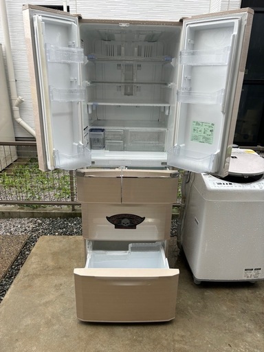 MITSUBISHI465Ｌ6ドア冷蔵庫
