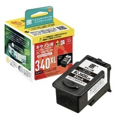   Canon用インク黒カラーセット BC-341 3色カラー & 黒ECI-C340XLB-Vの画像