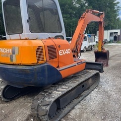 日立　油圧ショベル　EX40
　の画像