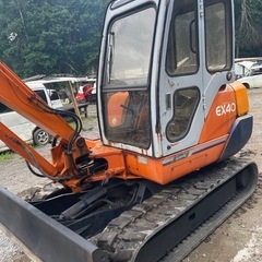 日立　油圧ショベル　EX40
　