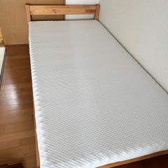 無印良品　ベッドの画像