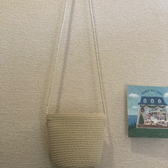 小さめ 編み込み ショルダーバッグ