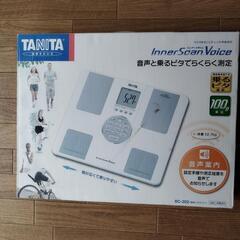 TANITA 音声体脂肪計★新品の画像