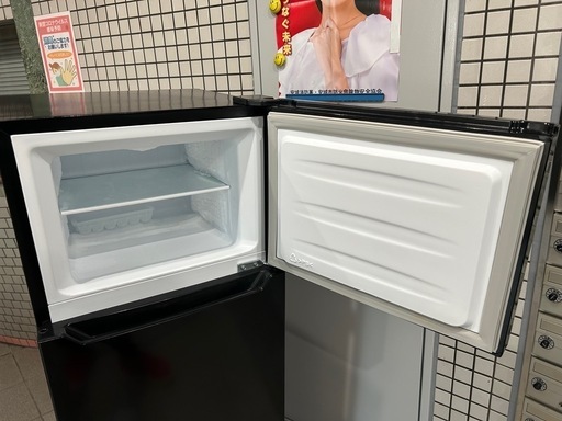 値下げ⭐︎ハイセンス 2ドア　120L冷蔵庫　HR-B12J1B 2022年製