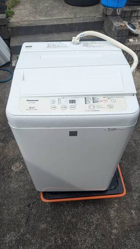 パナソニック Panasonic 全自動洗濯機 5.0㎏ NA-F50BE5 2017年 送風乾燥