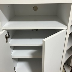 ハイタイプテレビ台(ホワイト)