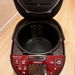 予定者決まりました　日立　IH圧力&スチーム炊飯器　5.5合炊きの画像