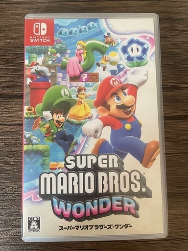 Nintendo Switch スーパーマリオブラザーズ･ワンダー【買うゲームを間違えて、1度しかプレーしてません】