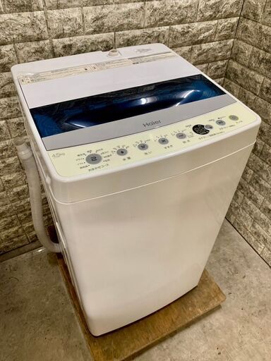 大阪送料無料★3か月保証★洗濯機★ハイアール★2020年★4.5㎏★JW-C45D★S-476