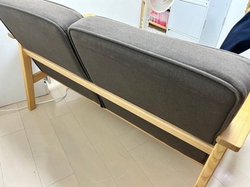 無印良品　2人掛けソファ