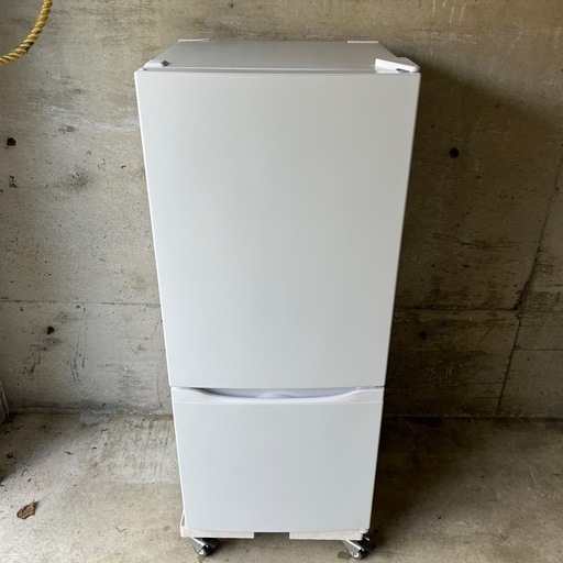 【2023年製】冷蔵庫 117L  マクスゼン JR117ML01WH ホワイト 一人暮らし　100Lクラス MAXZEN