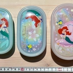 アリエルの３段タッパー　ディズニー