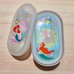 アリエルの３段タッパー　ディズニーの画像