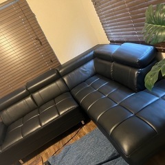 L字型ソファーの画像