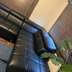 L字型ソファーの画像