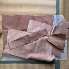 【レザークラフト材料】床革とアルコール染料の画像
