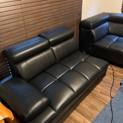 L字型ソファーの画像