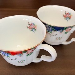 【希少】KENZOケンゾーPARIS 花柄カップ(美品)2個