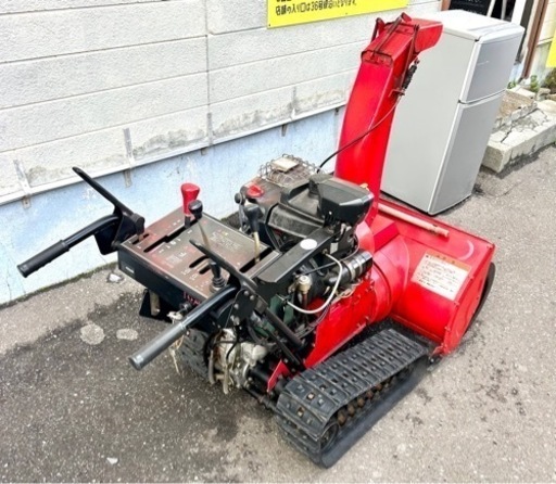 札幌市内配送可 動作良好 YANASE ヤナセ スノースロワー 9.5馬力 除雪