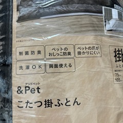 こたつふとん　掛け布団　　　カインズの画像