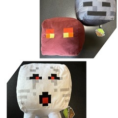 マインクラフト　ぬいぐるみ　ガスト　マグマキューブ　ウィザスケ