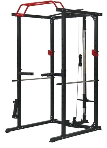 TOP FILM インダストリアル 合金鋼 黒 マルチ パワーラック