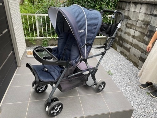 KATOJI 
二人乗りベビーカーバギー