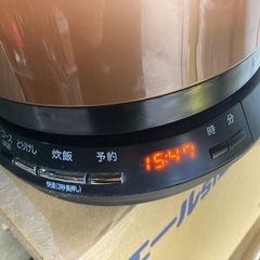 日立 炊飯とおひつが一緒に IH炊飯器 2合炊き RZ-TS202M ジャー おひつ御膳 打込鉄釜   綺麗の画像