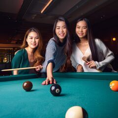 🙋‍♀️女子会👭初心者大歓迎のビリヤード会🎱