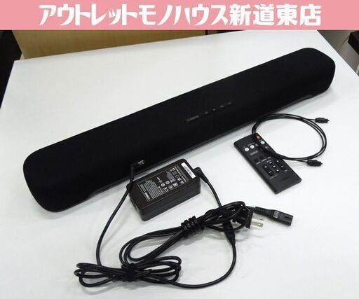 YAMAHA サウンドバー 2022年製 Bluetooth スピーカー SR-C20A 幅60cm ブラック リモコン付き ヤマハ 札幌市 新道東店