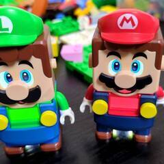 【引越し処分品】【値下げ】LEGO:　レゴマリオ＆レゴルイージの画像
