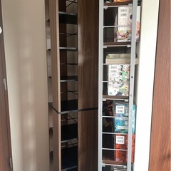 回転ブックラック&IKEAコレクションケース