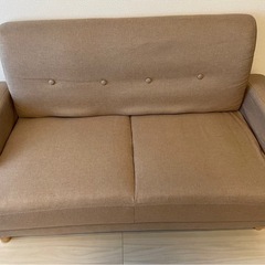 2人掛けソファ【カバー付き】の画像