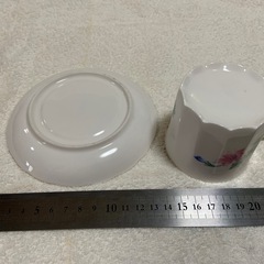 【半額キャンペーン】(Q)　花柄　コーヒーカップの画像