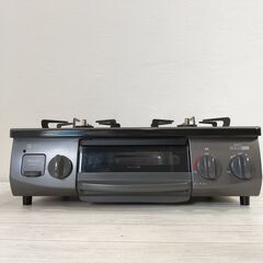 23年購入『美品』グリル未使用 リンナイ ガスコンロ/ LPガス用/KG35NBKL/Rinnai/左強火力/56cm/ブラック/C1DT1201の画像