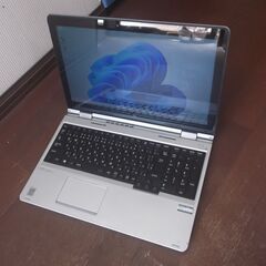 第43号　NECタッチパネル式ノートパソコン　タブレットにもなる...