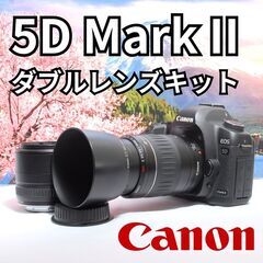 【プロにもおすすめ】Canon EOS 5D Mark II ダブルレンズキット