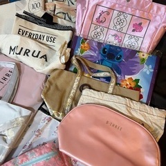 まとめ売り　トートバッグ　エコバッグ  ポーチ　23点の画像