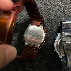 G-SHOCK MOD フルメタルカスタム Blue &RED modelの画像