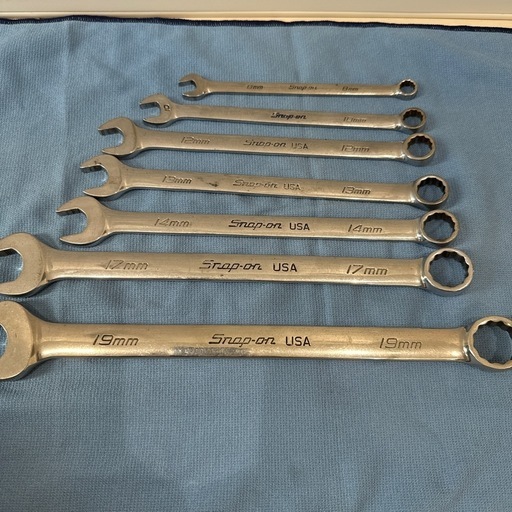 Snap-on (スナップオン) コンビネーション レンチ フランクドライブプラス セット