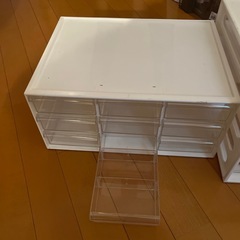書類ケース・パーツケース2点セットの画像