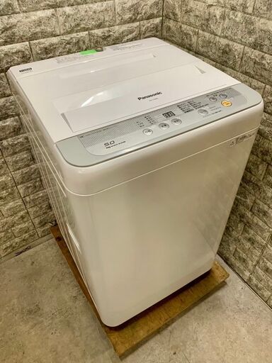 大阪送料無料★3か月保証★洗濯機★パナソニック★2016年★5㎏★NA-F50B9★S-160